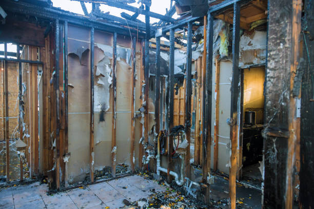 Professional Fire Damage Repair technician working in Middleburg, VA